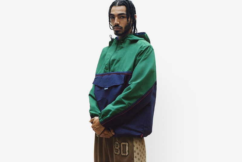 Supreme Spring/Summer 2018 Collection Lookbook Hoodie Green Blue