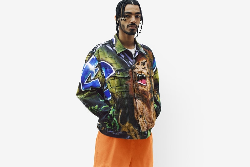 Supreme Spring/Summer 2018 Collection Lookbook Jacket Brown Green