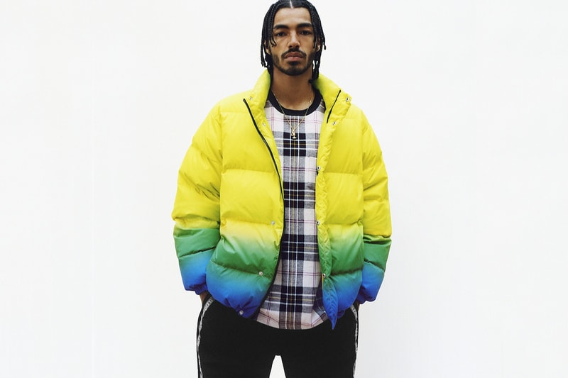 Supreme Spring/Summer 2018 Collection Lookbook Puffer Coat Yellow