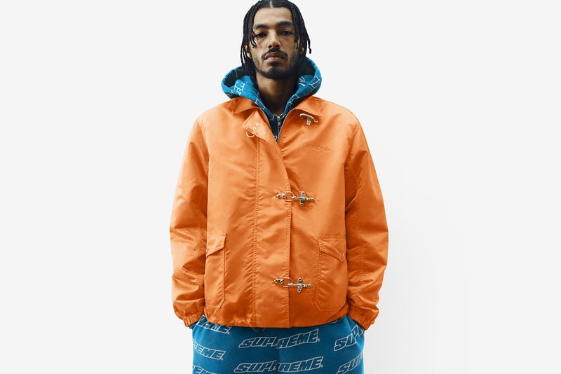 Supreme Spring/Summer 2018 Collection Lookbook Jacket Orange