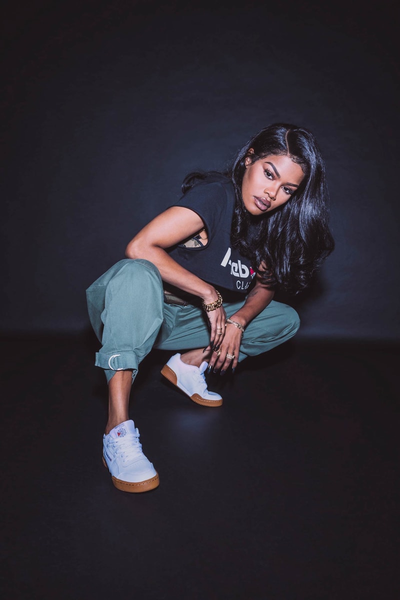 Teyana Taylor Reebok Workout Plus Spring Summer 2017 Always Classic Campaign Lookbook