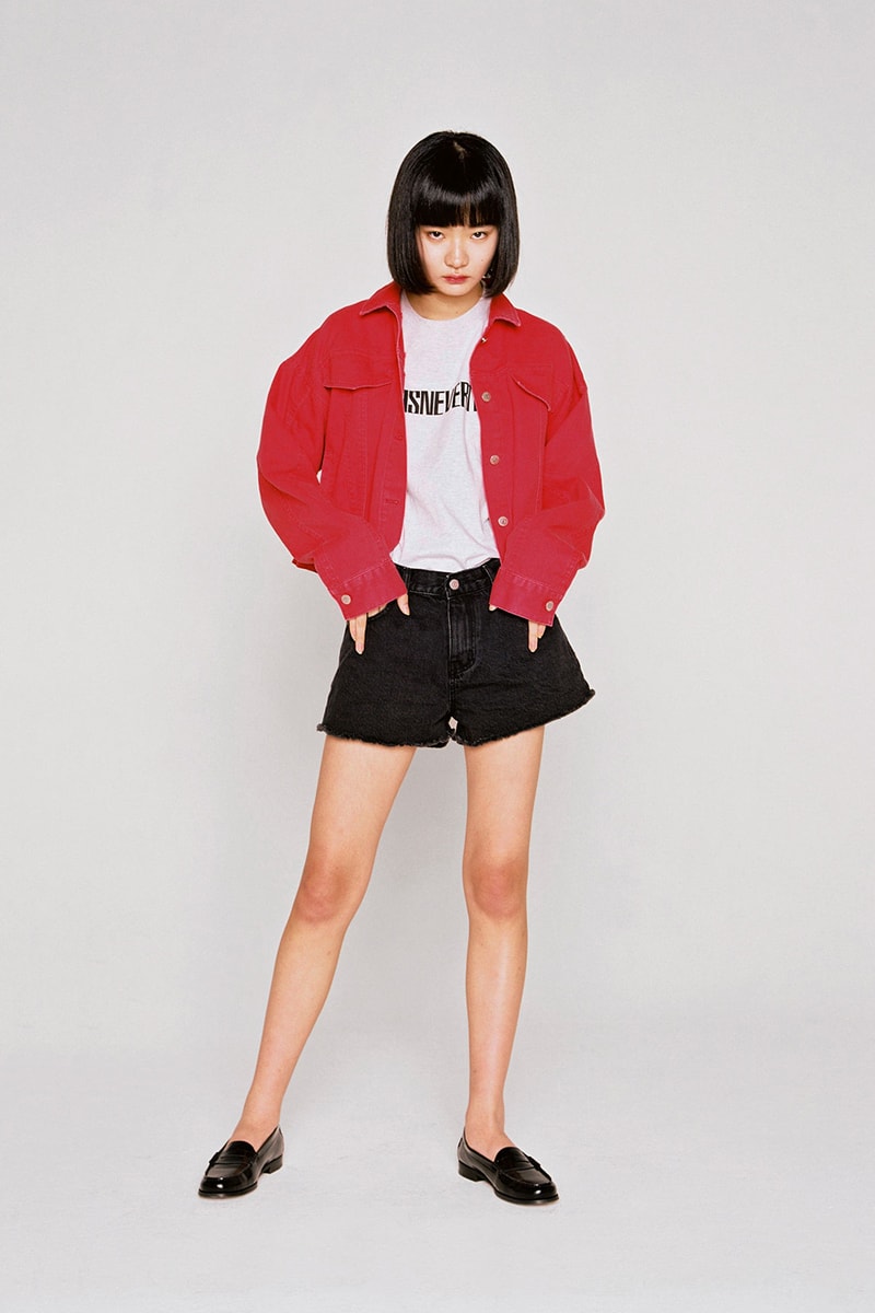 thisisneverthat Spring/Summer 2018 Lookbook Jacket Red