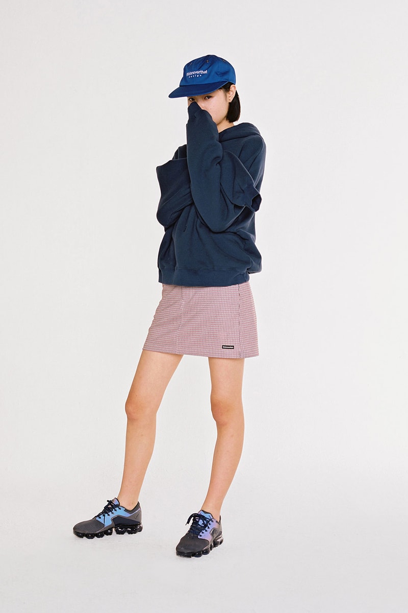thisisneverthat Spring/Summer 2018 Lookbook Long Sleeved Shirt Blue