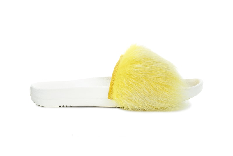 Uggs Royale Tipped Slide Lemon Yellow