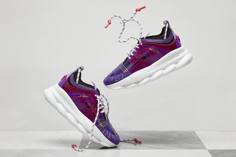 Your First Look at Versace's Chain Reaction Sneaker For Women