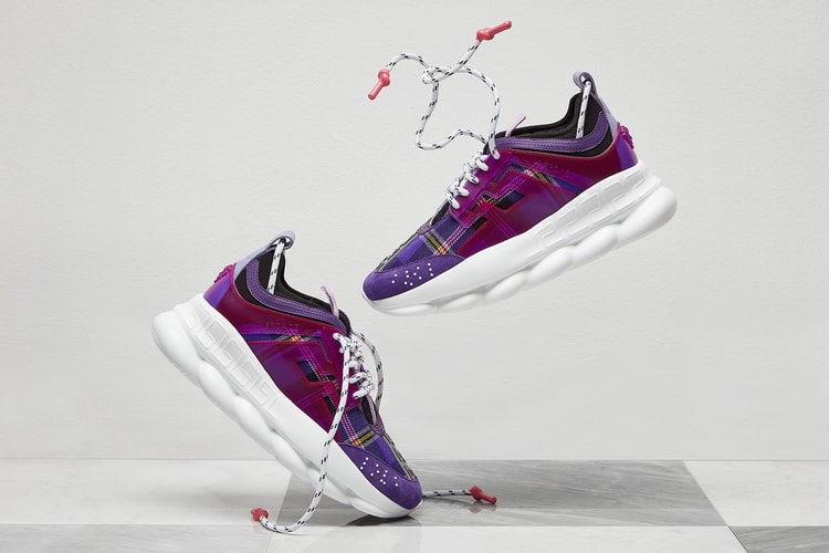 Your First Look at Versace's Chain Reaction Sneaker For Women