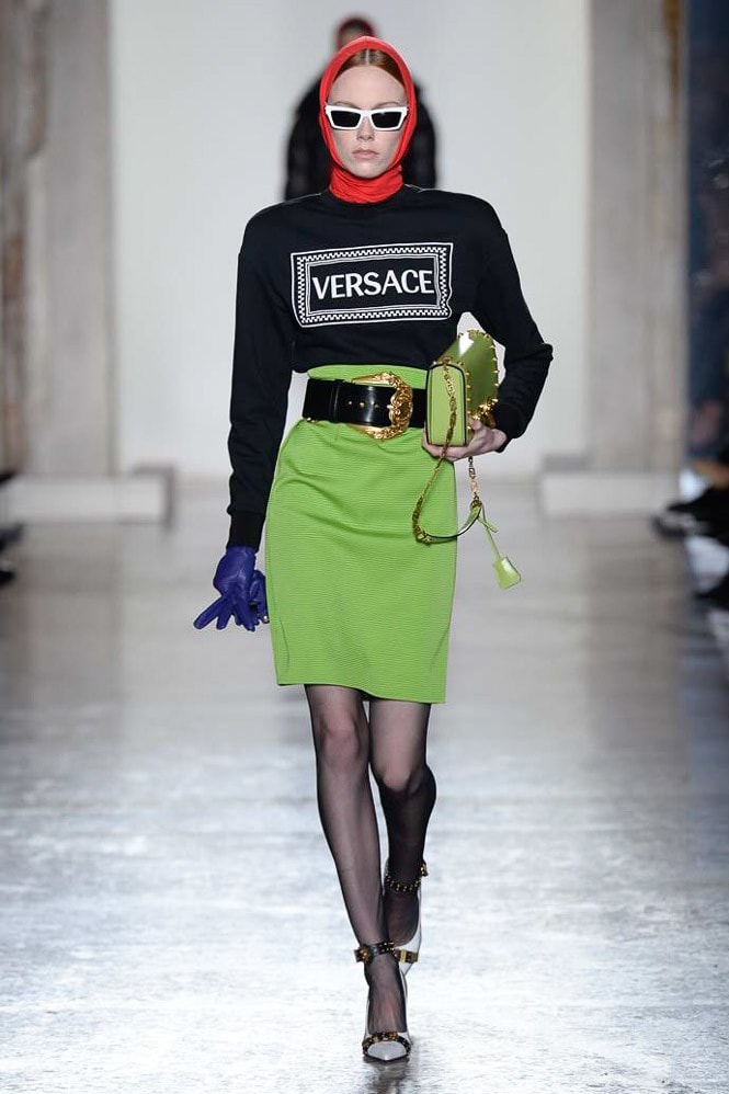 Versace Fall Winter 2018 Milan Fashion Week Show Collection