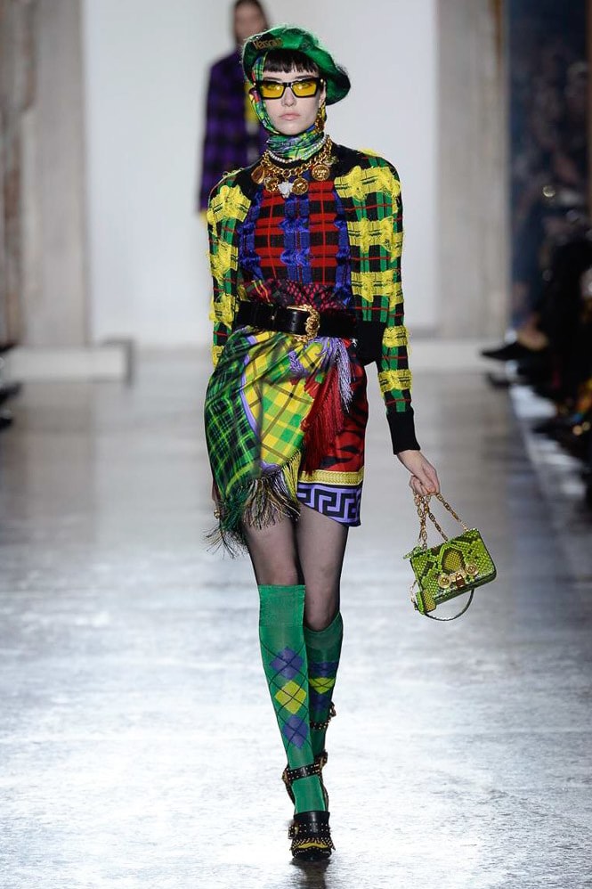 Versace Fall Winter 2018 Milan Fashion Week Show Collection