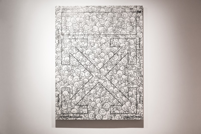 Virgil Abloh Takashi Murakami Future History Exhibit Gagosian Gallery London