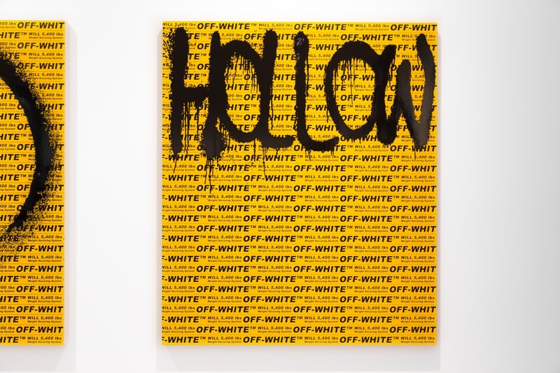 Virgil Abloh Takashi Murakami Future History Exhibit Gagosian Gallery London