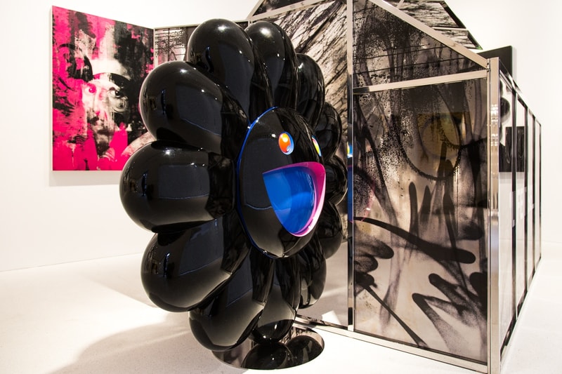 Virgil Abloh Takashi Murakami Future History Exhibit Gagosian Gallery London