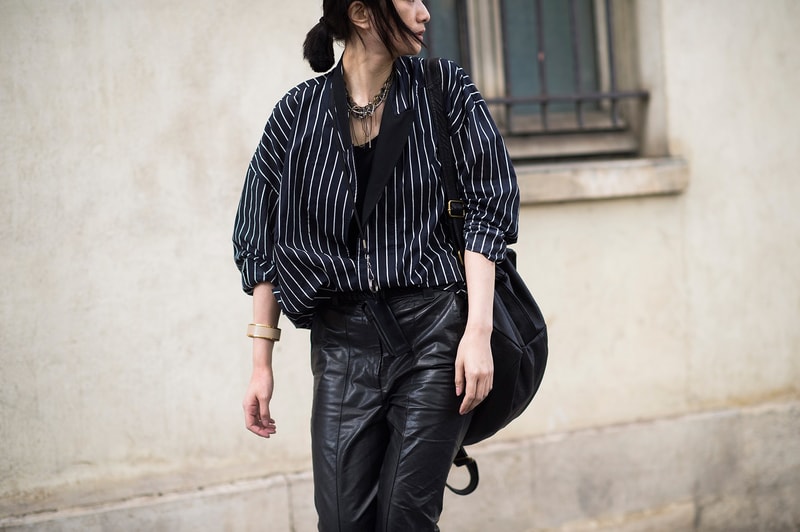 How To Wear Menswear Pieces Street Style Outfit Inspiration HYPEBAE Editors' Style Guide Looks Ideas