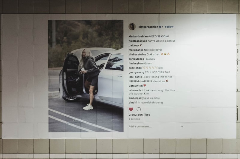 YEEZY Season 6 Ad Campaign New York City Herald Square