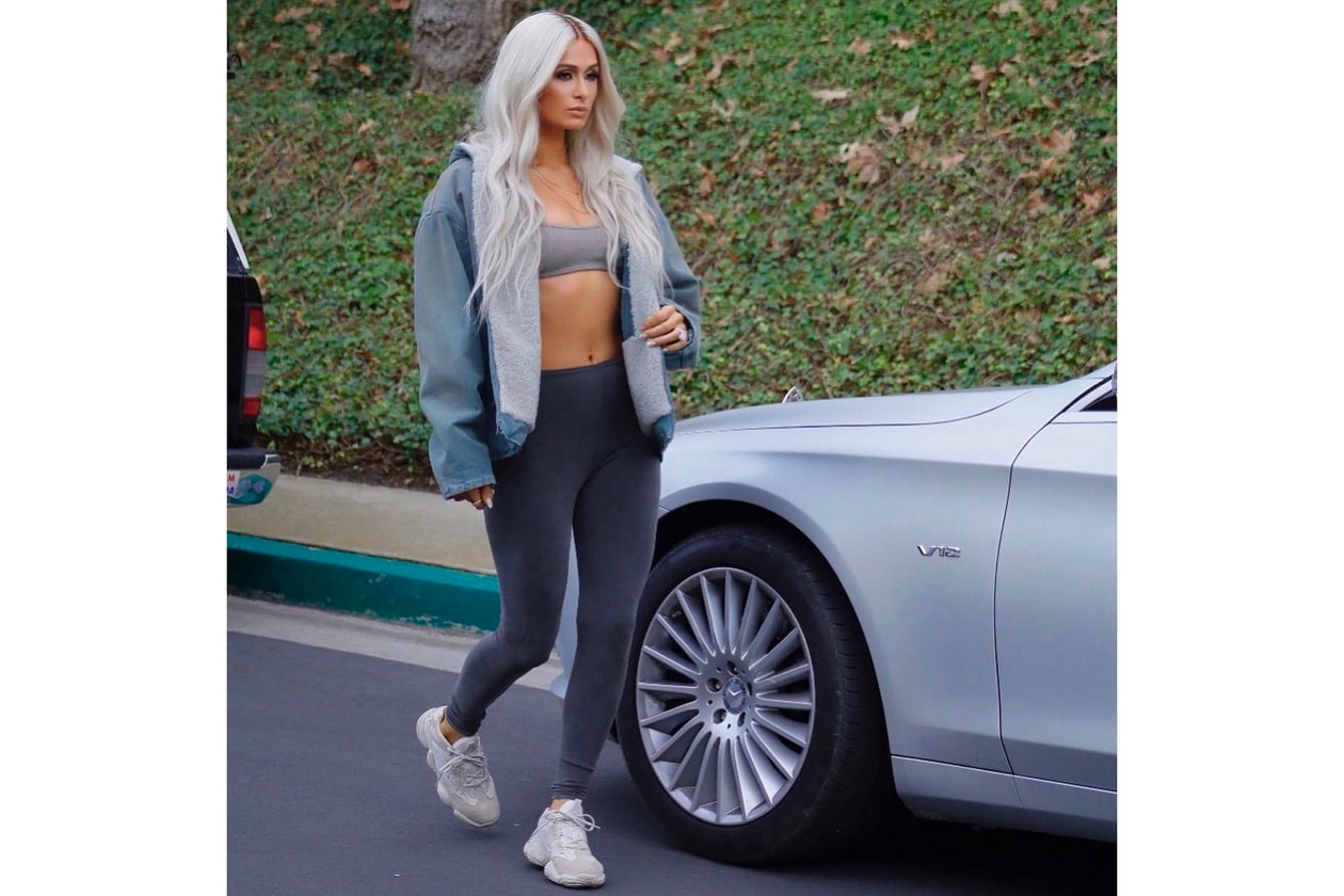 YEEZY Season 6 Kanye West Kim Kardashian Paris Hilton Instagram Balenciaga Spring Summer 2018 Campaign Demna Gvasalia Paparazzi Splash News Bestimage Fashion Ad