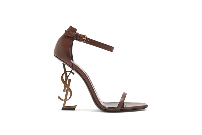 YSL Saint Laurent Brown Opyum Heels Shoes