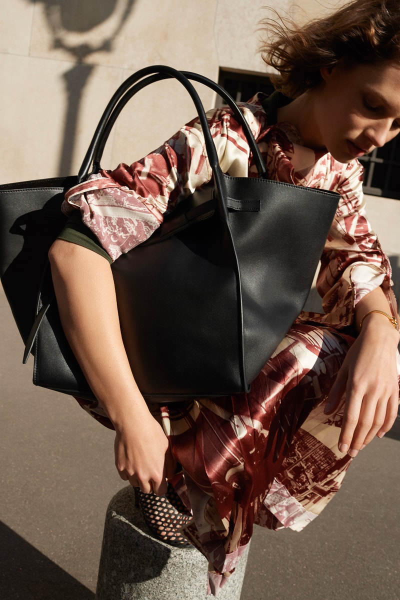 Celine E-Commerce Launch 24 Sevres Dress Big Bag Burgundy White Black