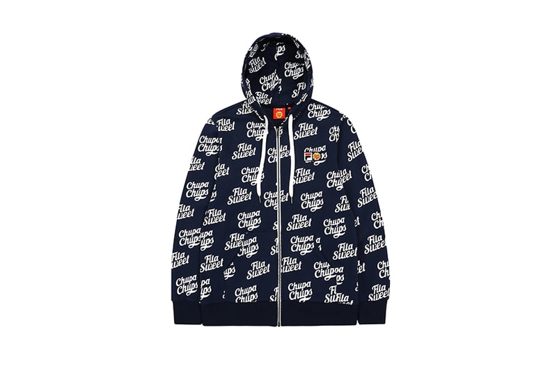 FILA Korea x Chupa Chups Full Collection Apparel Accessories Sweets Sportswear Candy Cute
