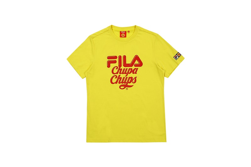 FILA Korea x Chupa Chups Full Collection Apparel Accessories Sweets Sportswear Candy Cute
