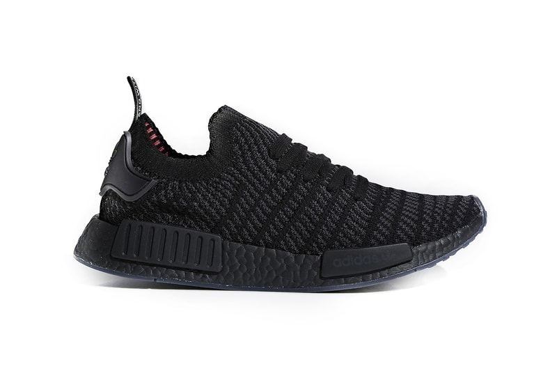 adidas NMD R1 Primeknit STLT Triple Black