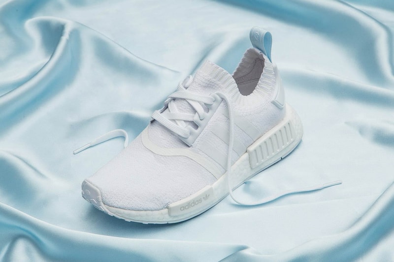 adidas Originals NMD R1 Primeknit White Blue