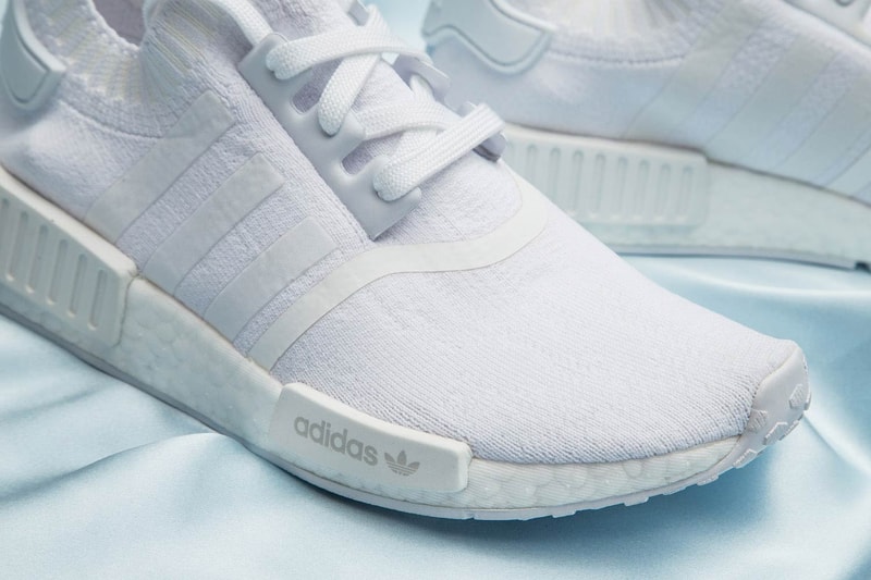 adidas Originals NMD R1 Primeknit White Blue