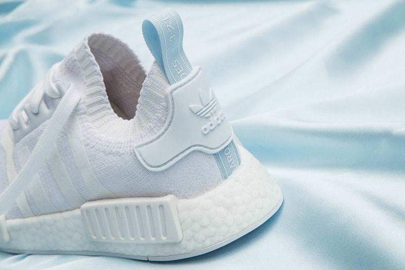 adidas Originals NMD R1 Primeknit White Blue