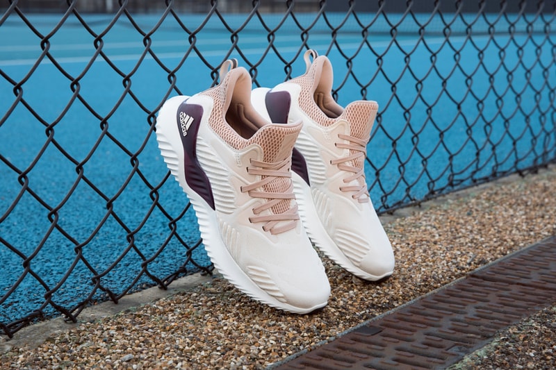 adidas Running AlphaBOUNCE Beyond Pink White Grey Colorway Caroline Wozniacki Athletes Sports