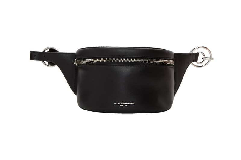 Alexander Wang Ace Fanny Pack Leather Black