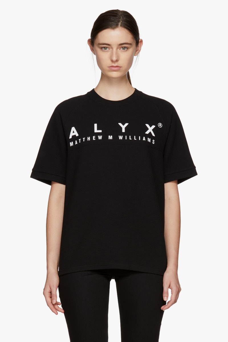 ALYX Studios Spring Arrivals Matthew Williams T-Shirt Hoodie Print Streetwear Staple Graphics SSENSE