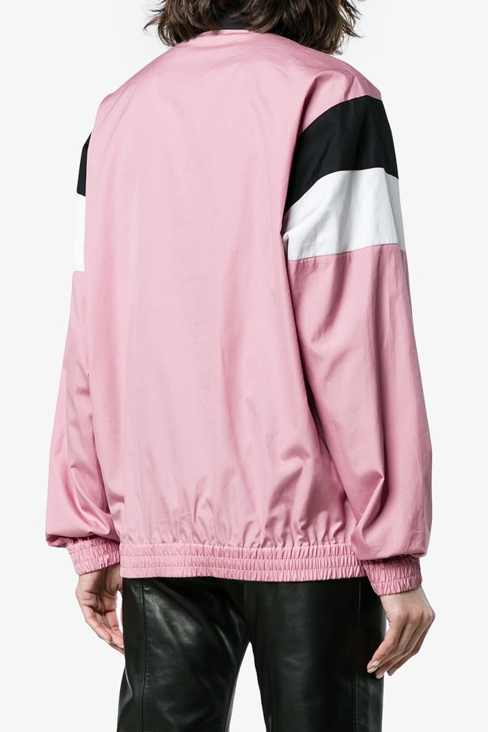 AMBUSH Millennial Pink Retro Athletic Track Jacket Retro '80s Women's Unisex Ladies Vintage Sportswear Athleisure where to buy Browns