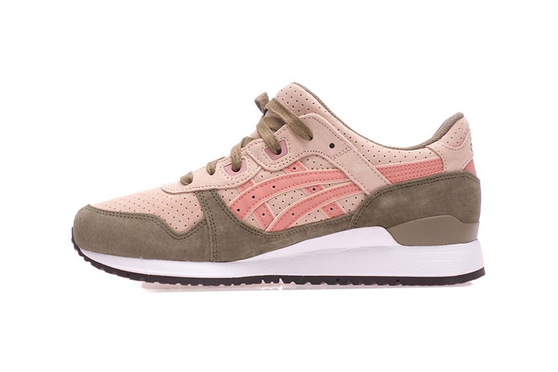 ASICS tiger GEL-lyte v iii sneakers womens mens unisex floral ikebana pack flower applique embroidery where to buy