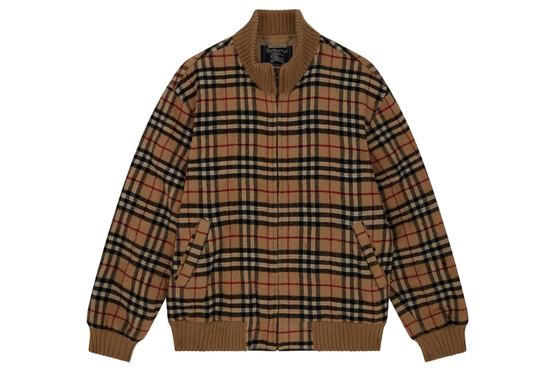 Burberry Vintage Nova Check Pattern Jacket