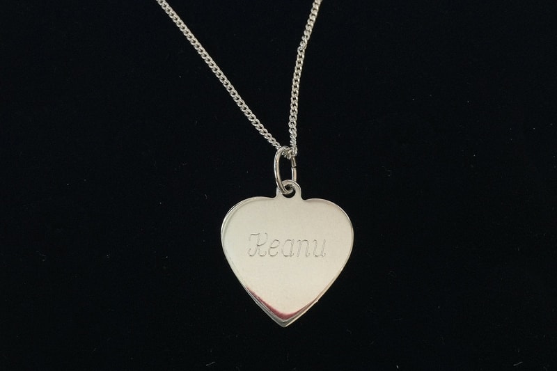 ava nirui avanope idea my keanu reeves fanzine merch avanope necklace silver engraved