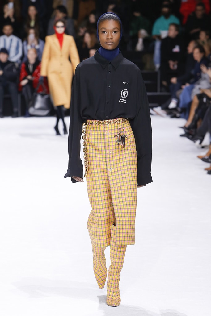 Balenciaga Fall/Winter 2018 Paris Fashion Week Demna Gvasalia Menswear Women's Wear Runway Show Layer Charity Donation Collection