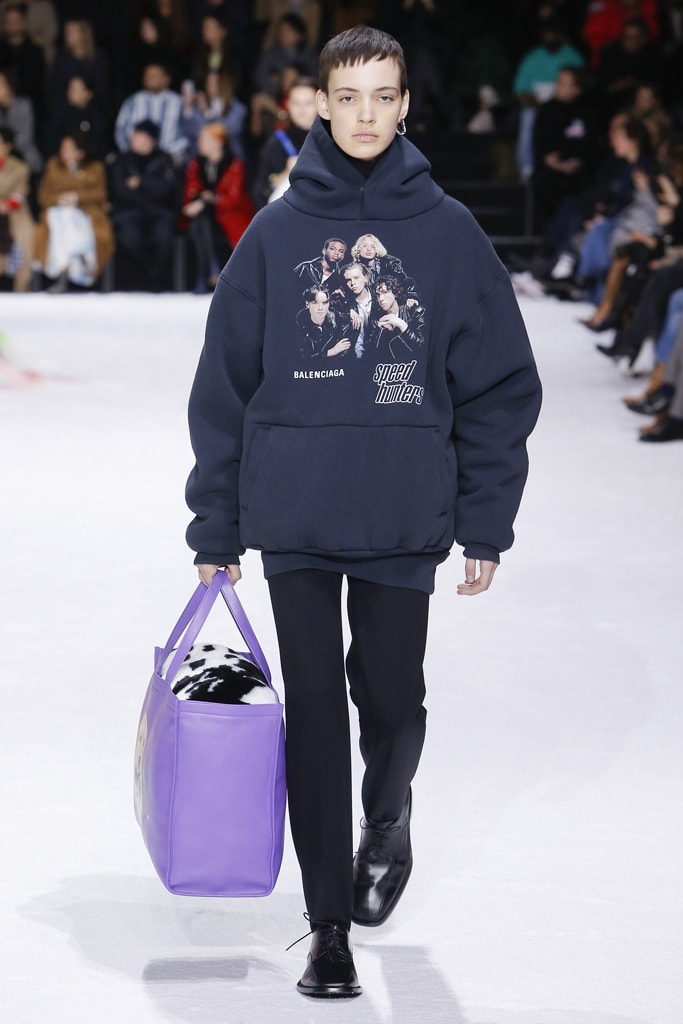 Balenciaga Fall/Winter 2018 Paris Fashion Week Demna Gvasalia Menswear Women's Wear Runway Show Layer Charity Donation Collection