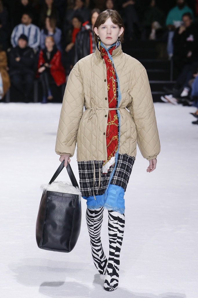 Balenciaga Fall/Winter 2018 Paris Fashion Week Demna Gvasalia Menswear Women's Wear Runway Show Layer Charity Donation Collection