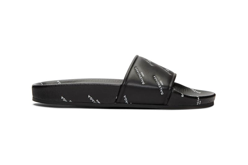 You'll Want to Slip Your Feet Into Balenciaga's New Logo Slides