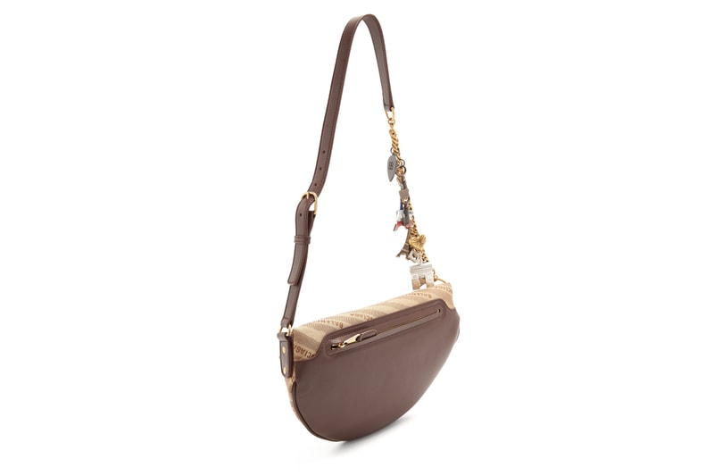 Balenciaga Paris Charm Souvenir Handbag Cross Body Strap Brown Grey Silver Eiffel Tower Spring Summer 2018