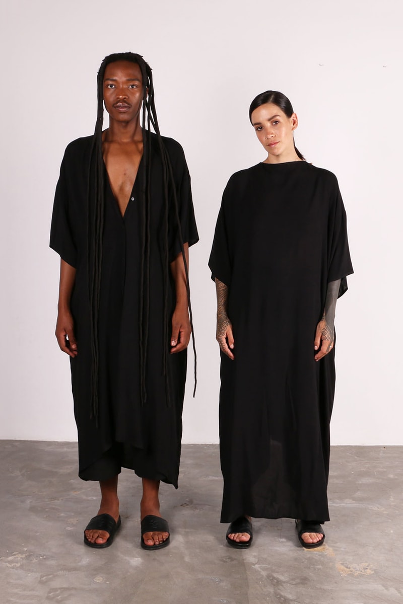Beau Beau South Africa Lookbook T-Shirts Shirt Dress Black