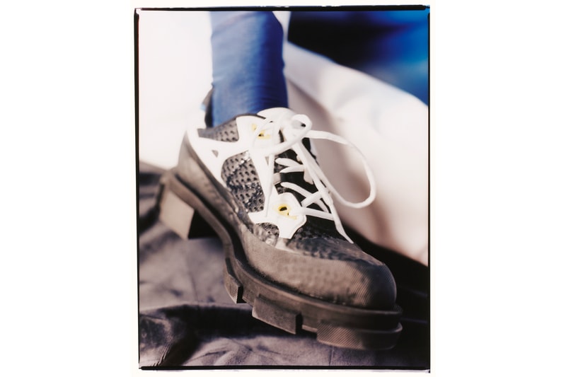 both Fall/Winter 2018 Women's Capsule Collection Chunky Sneakers Black White