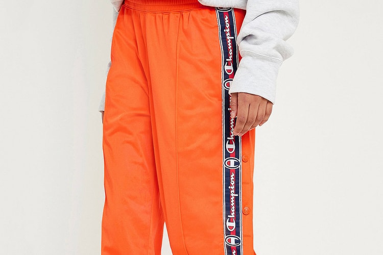 Champion's Orange Tearaway Track Pants Are a Sporty Summer Must-Have