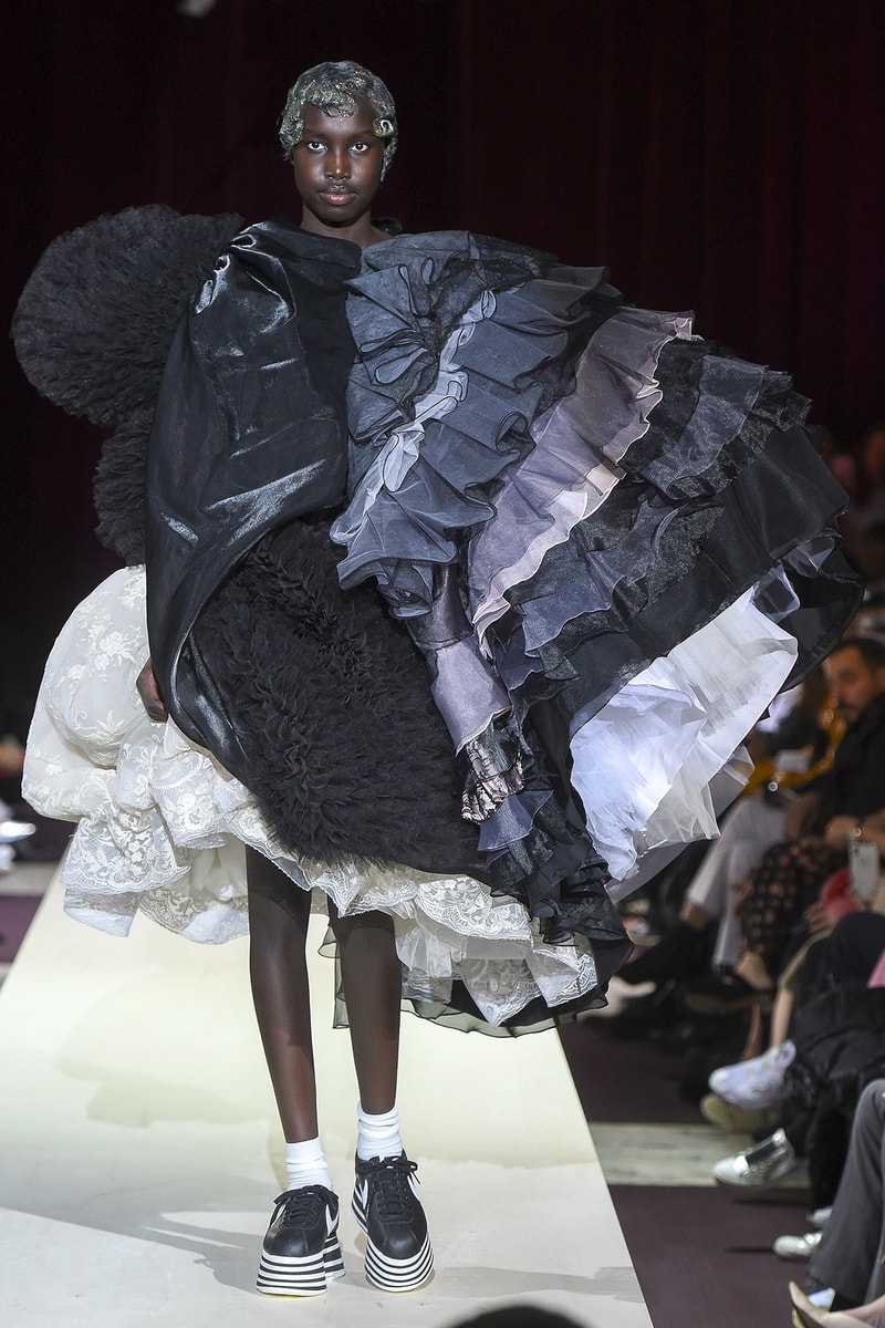 comme des garcons rei kawakubo paris fashion week camp