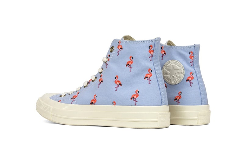 Converse Pink Flamingo Chuck Taylor All Star 70 Hi Blue Chill Pale Coral Egret