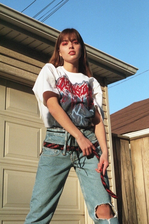 doublet Spring/Summer 2018 Collection RSVP Gallery Editorial T-Shirt White