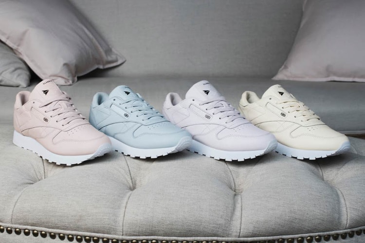 Your First Look at FACE Stockholm x Reebok's Classic Leather Pastel Pack