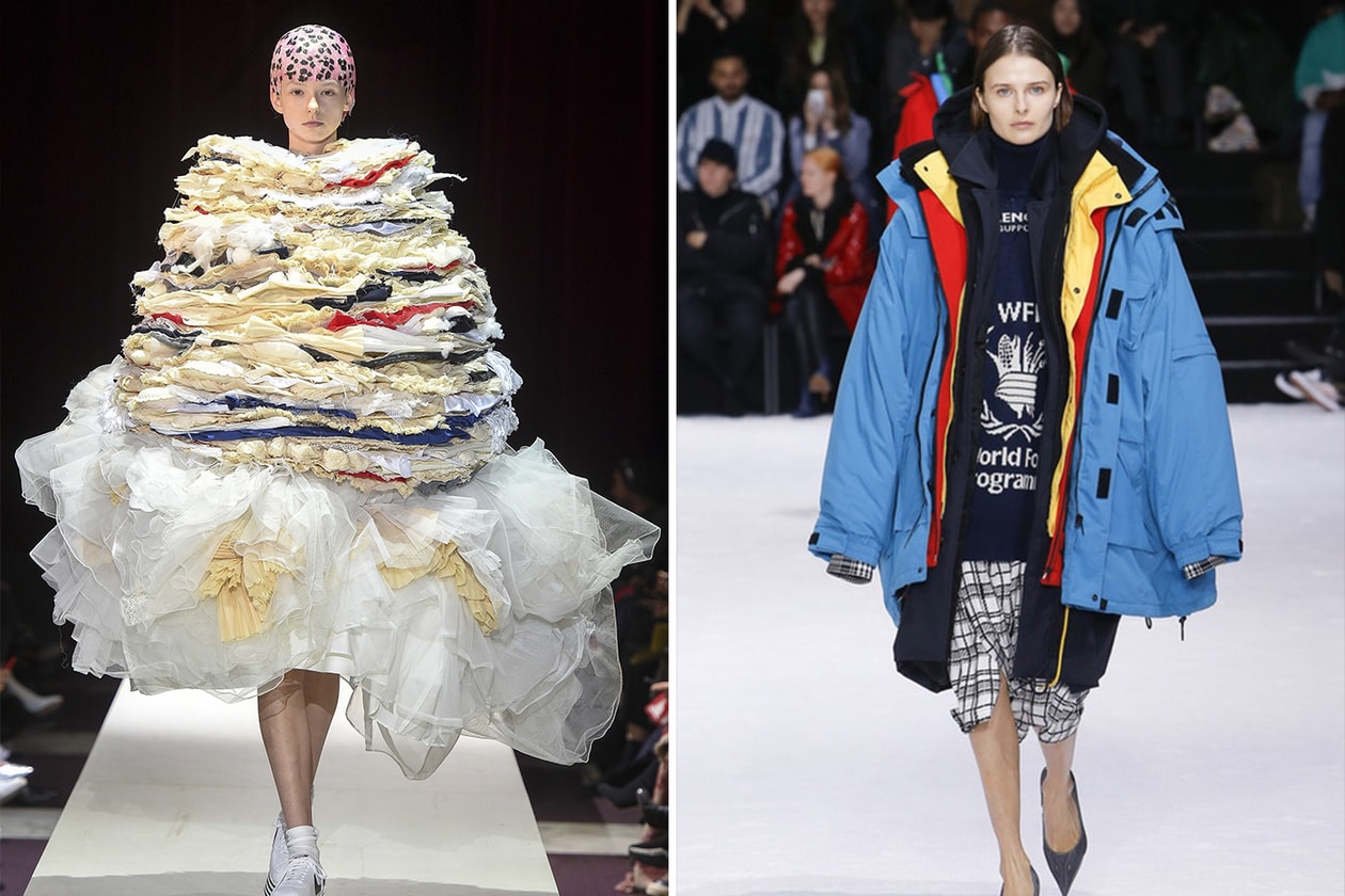 Fall/Winter 2018 Fashion Week Runway Trends Gucci Prada Balenciaga Dior Calvin Klein Raf Simons Versace