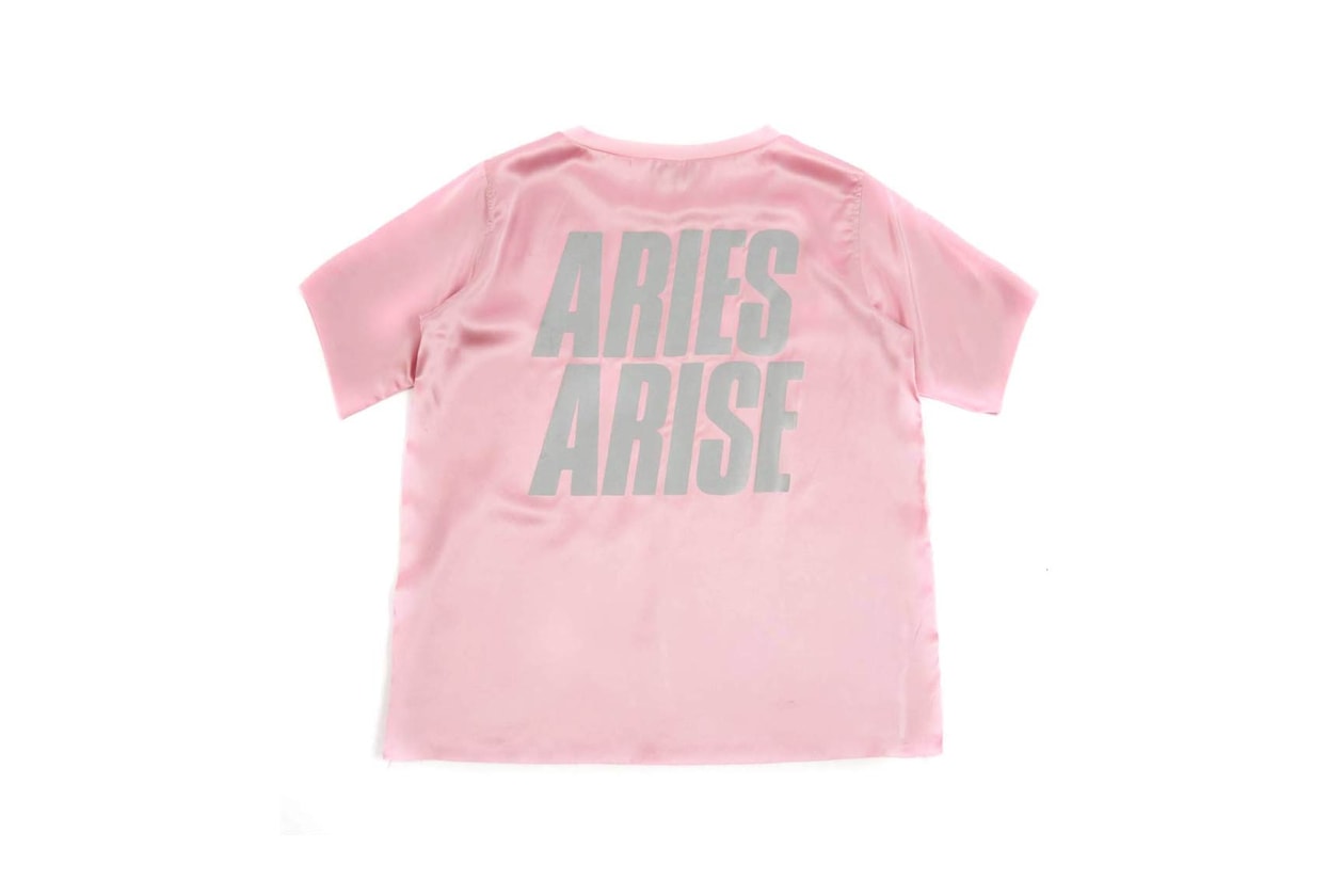 Aries T-Shirt Track Pants Pink Silk Goodhood