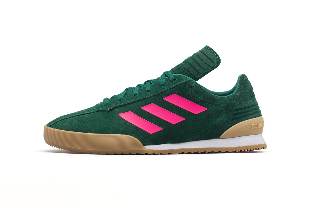 adidas gazelle silver green womens Adidas Copa Trainer Leather Shoes by Gosha Rubchinskiy– La Garçonne main image 1