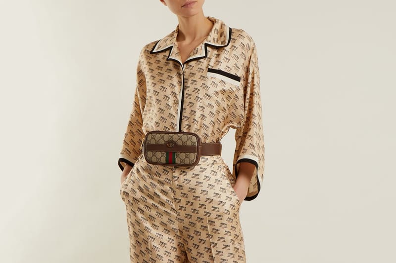 Gucci's New Two-Piece Set Presents Alessandro Michele's Take on the Silk Pyjama Trend