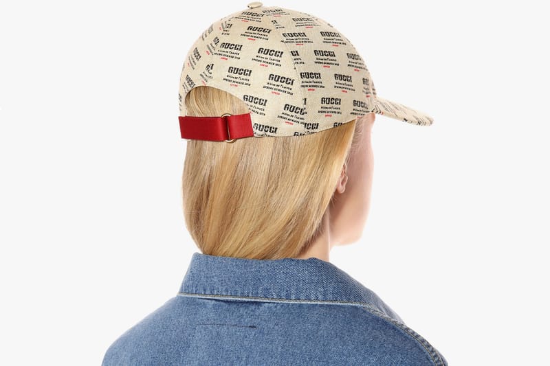 Gucci's Latest Baseball Cap Gets the All-Over Logo Treatment
